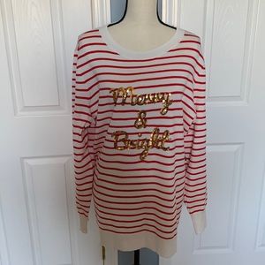 🌟CYNTHIA ROWLEY HOLIDAY SWEATER🌟
